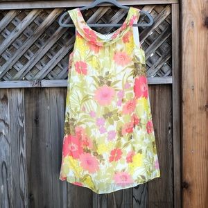 Garnet Hill Floral Dress